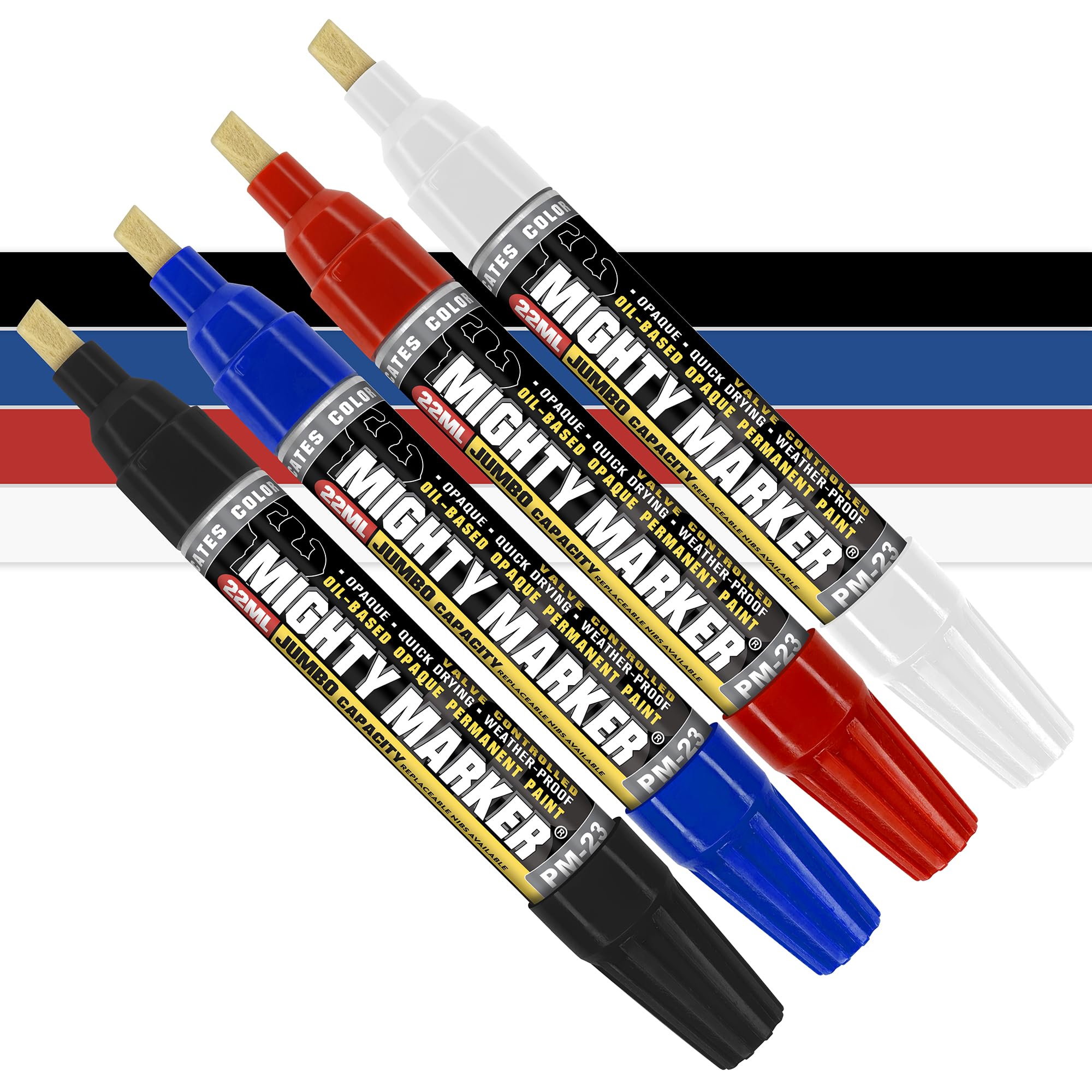 Markerマーカー MRR MARK-2780 | 6PC Acrylic .2mm Hue Markers – Royal & Langnickel